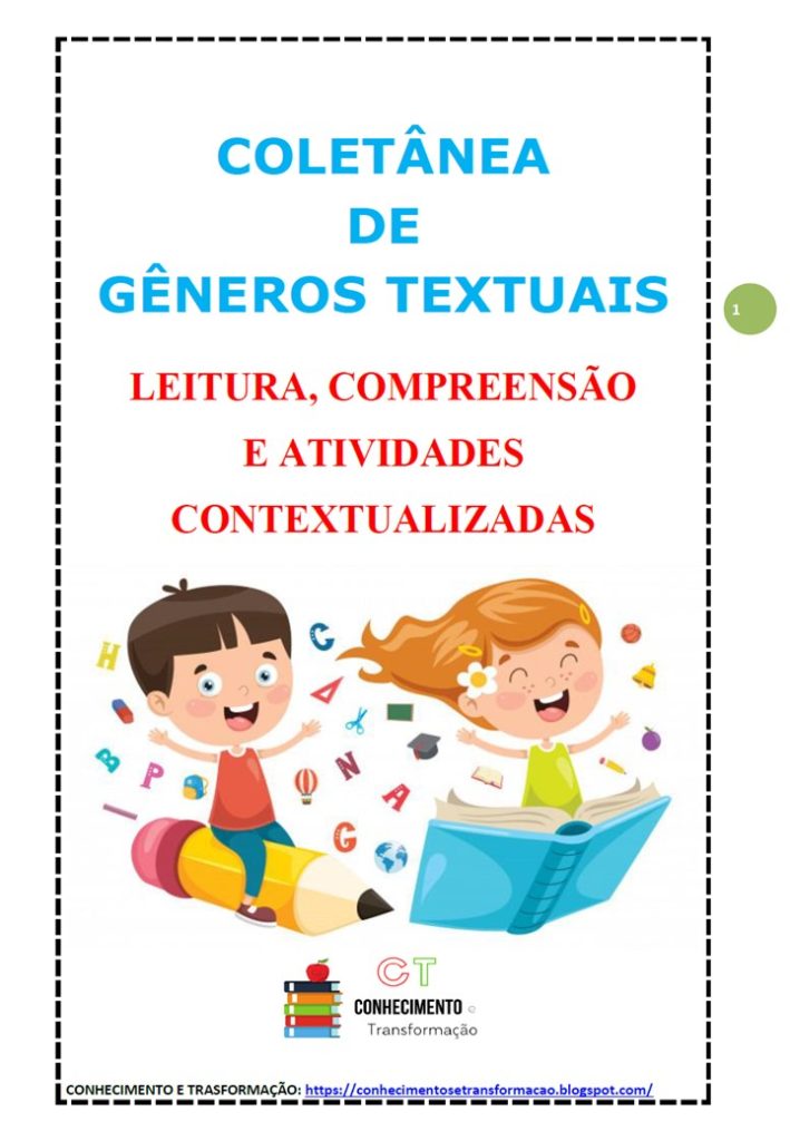 GÊneros Textuais 3º E 4º Anos E Atividade Contextualizada – Amostraa