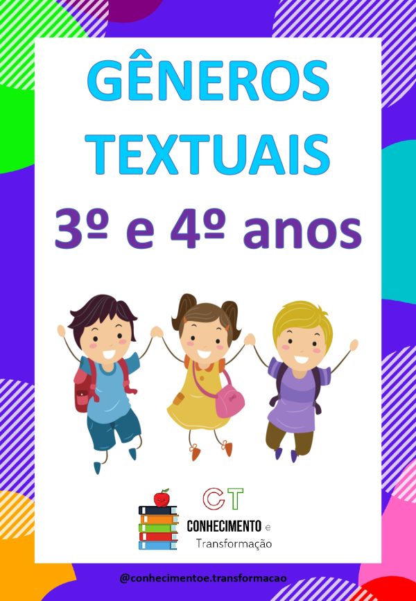 Kit GÊneros Textuais 3º E 4º Anos – Conhecimento E Transformação